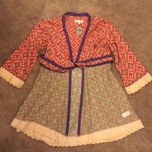 Odd Molly Uncorporated ANTHROPOLOGIE TOP 0 small