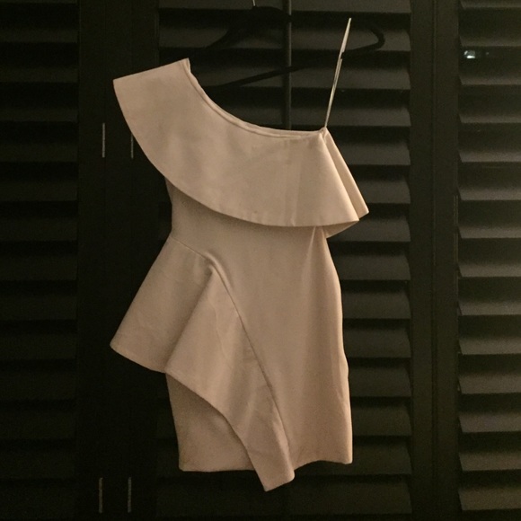 White structured Aqua dress