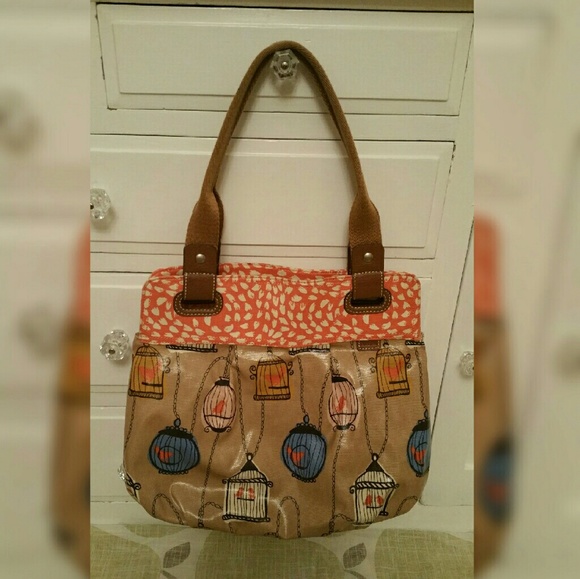 Fossil birdcage key per bag