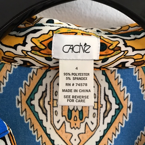 Cache Multicolor Dress - Picture 4 of 4