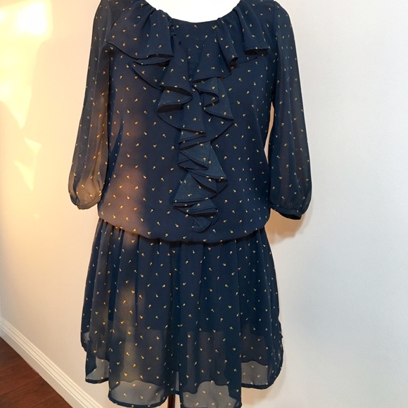 Earth music&ecology printed floral dress