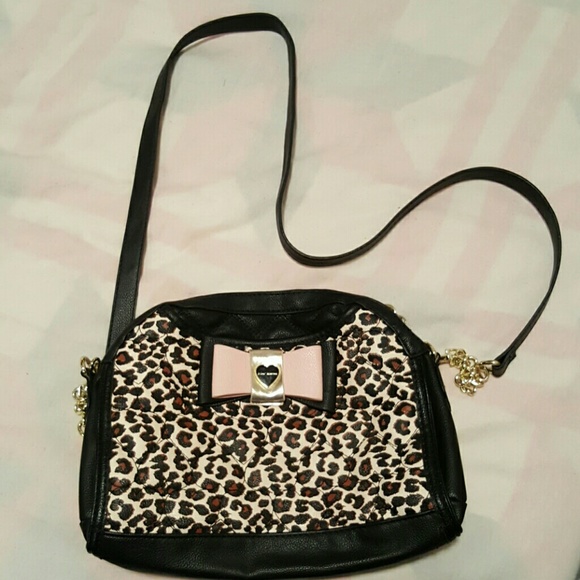 Betsey Johnson Leopard CrossBody Bag