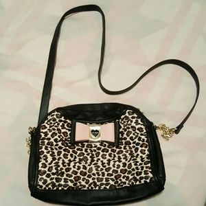 Betsey Johnson Leopard CrossBody Bag