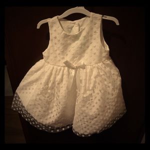 Brand new white baby dress