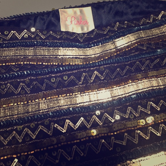 Parker sequin mini skirt