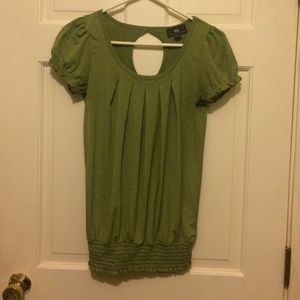 Olive green shirt