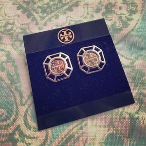 Tory Burch Audrina Post Stud Earrings