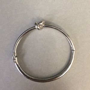 Kate Spade Knot bracelet silver