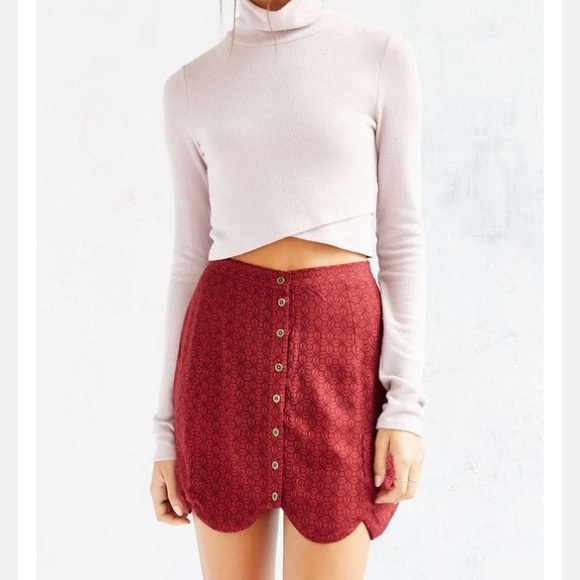 Urban Outfitters: Cooperative button front skirt