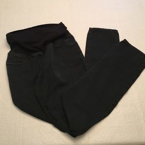 Black maternity jeans