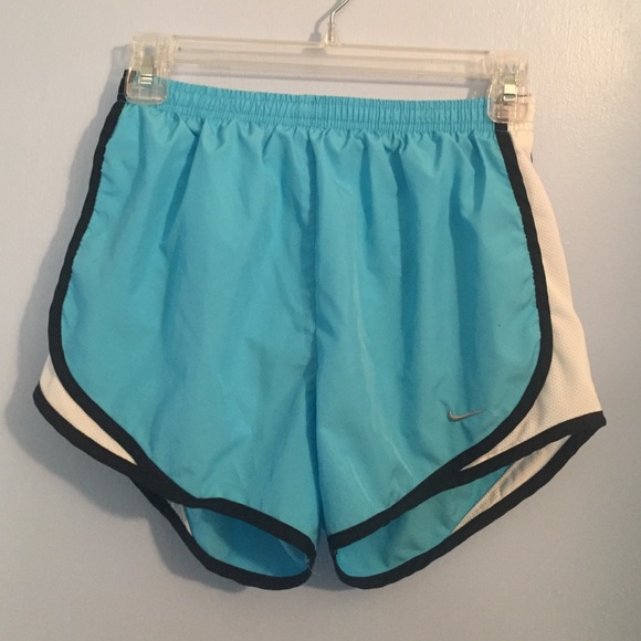 Nike dri-fit light blue shorts