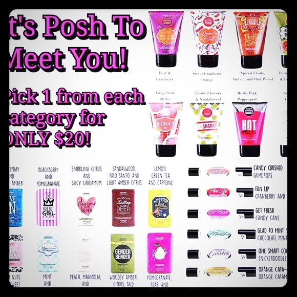 🎀🎀🎀Posh beauty products🎀🎀🎀