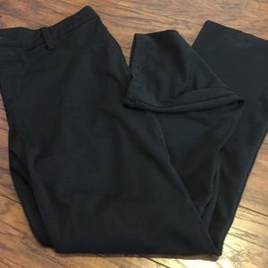 Woman's stretchy sort of dress pants.