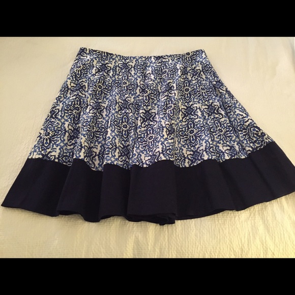 Great blue and white skirt.CLOSET CLOSING 8/1
