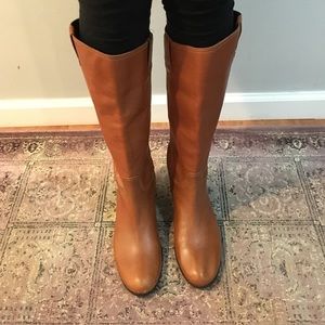 BDG genuine leather riding boots