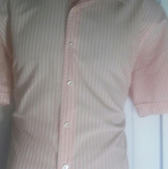 Tommy Hilfiger Red Label Peach/White StripedDenim - Picture 2 of 2