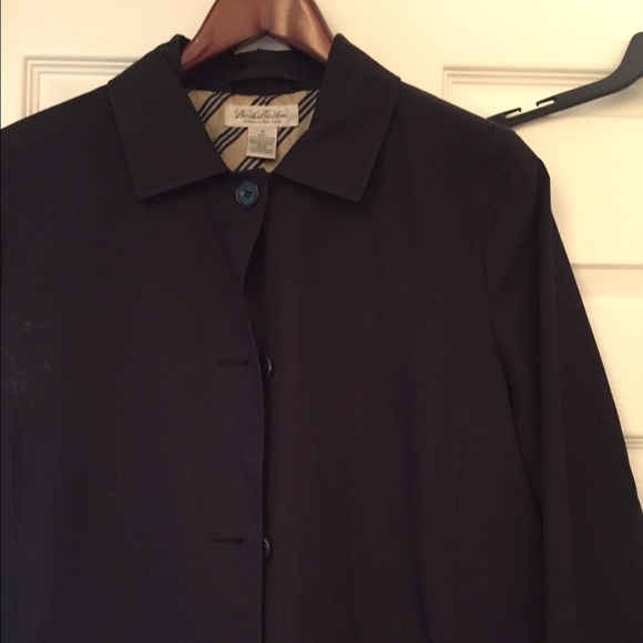 Brooks Brothers Navy Trench Coat