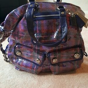 Limited edition Coach Poppy sequins bag