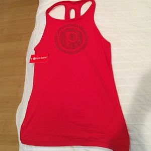 Pure Barre splits59 Red Tank