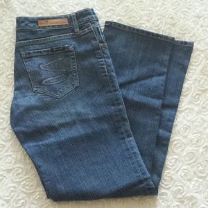 Seven 7 Straight medium denim