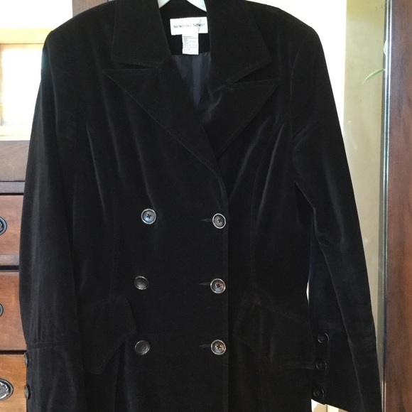 Newport News Velvet Coat