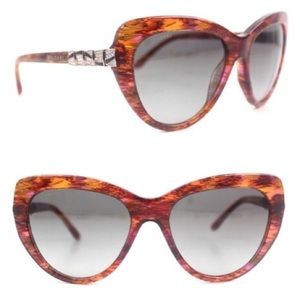 Bvlgari Serpenti Swarosvki Crystal Sunglasses New