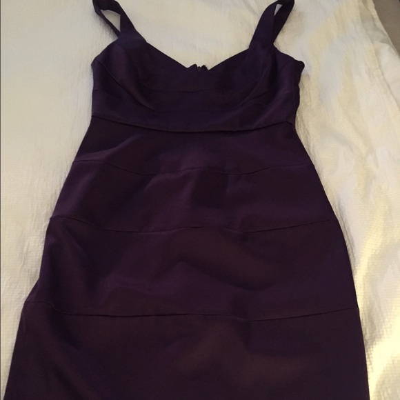 Fitted purple dress - CLOSET CLOSING 8/1