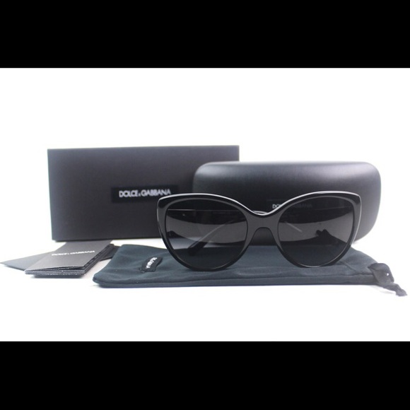 Dolce & Gabbana Cat Eye Polarized Sunglasses New