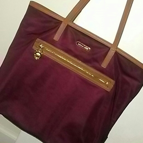 Michael Kors Burgundy Tote