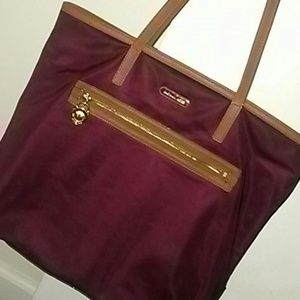 Michael Kors Burgundy Tote