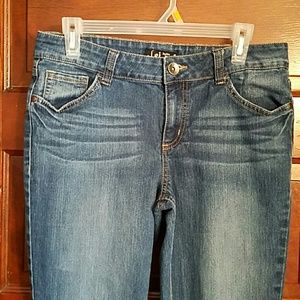 L.e.i. I Sophia Hippie Flared Boho Jeans Junior 11