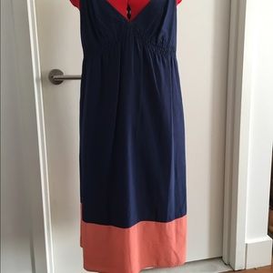 Silk summer dress