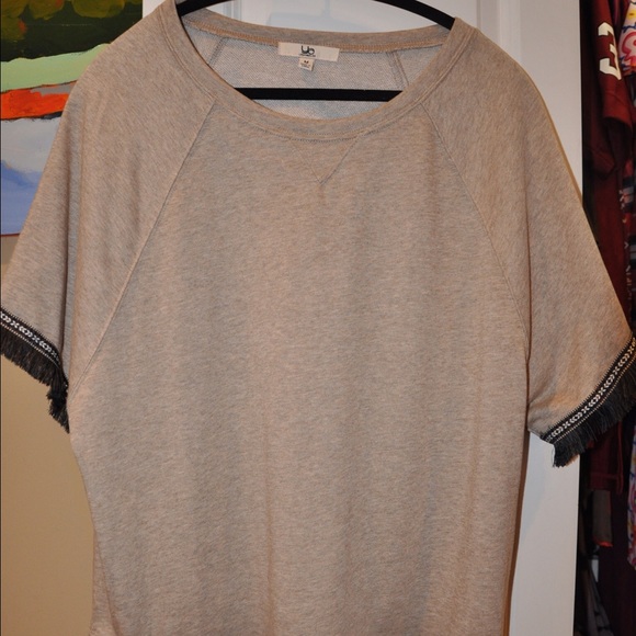 Ya brand shirt / sweater with fringe