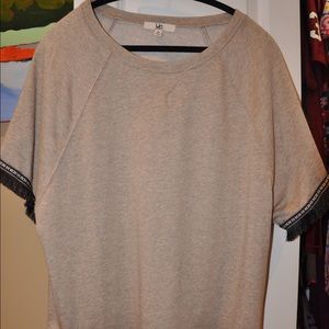 Ya brand shirt / sweater with fringe