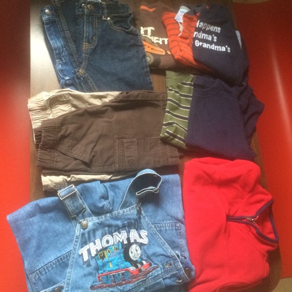15 piece bundle of Boys 4Tclothes all in good con!