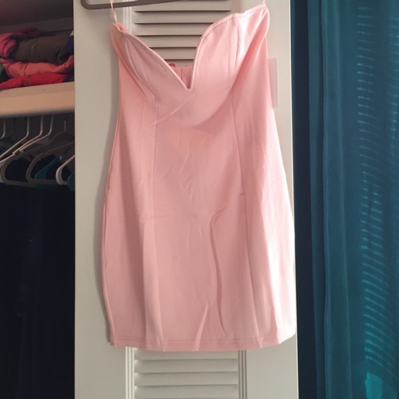 Baby pink dress