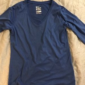 Nike long sleeve dry fit tee