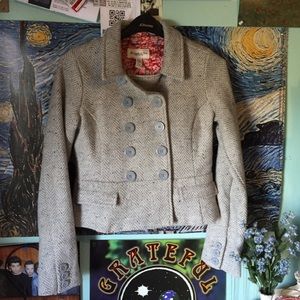 Grey Abercrombie & Fitch Peacoat