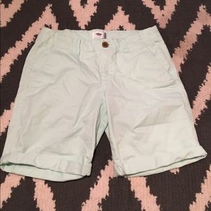 BABY BLUE BERMUDA SHORTS