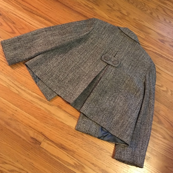 Barneys Wool Blazer Coat View 4