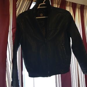 Leather jacket
