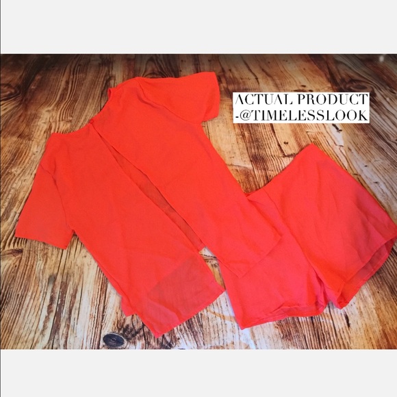 Last chance open back top and shorts set - Picture 4 of 4