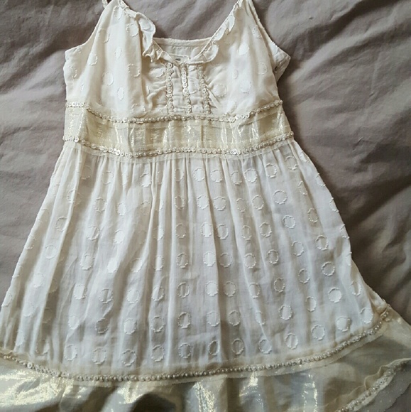 EUC- Beautiful Sequined Free People tunic