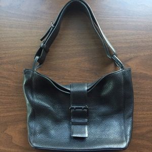 Via Spiga Leather Buckle Bag