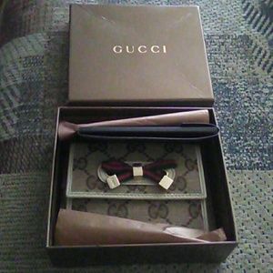 Gucci "Princy" GG Canvas Two Bi-fold wallet
