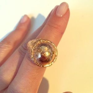 Maison Margiela rose gold ring