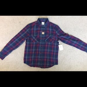 Rusty's flannel. Never worn, tags still on.