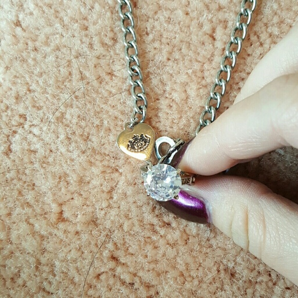 Juicy Couture engagement ring necklace