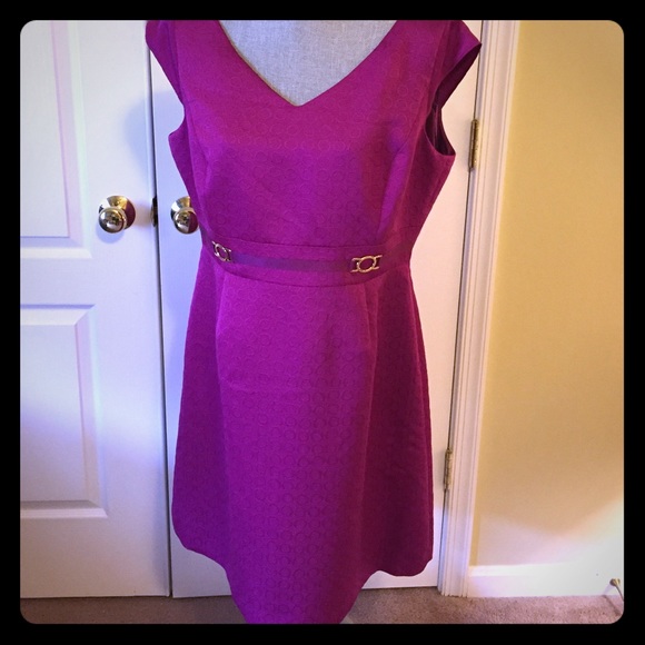 Tahiti dress gorgeous purple fall color