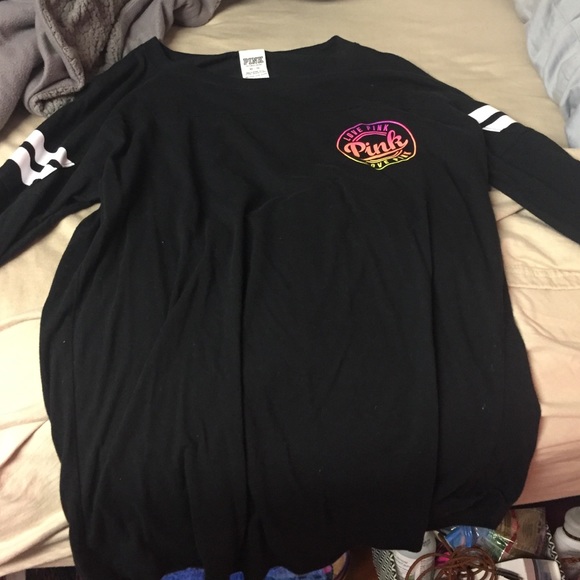 Long sleeve open back Victoria secret